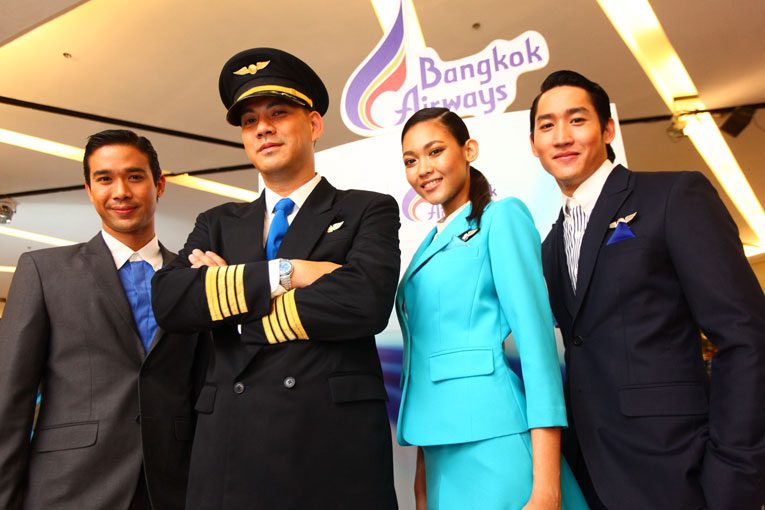 Neue Uniformen für Bangkok Airways