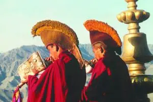 Mönche in Tibet