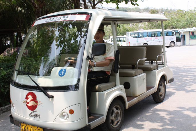 Mobil auf Hainan