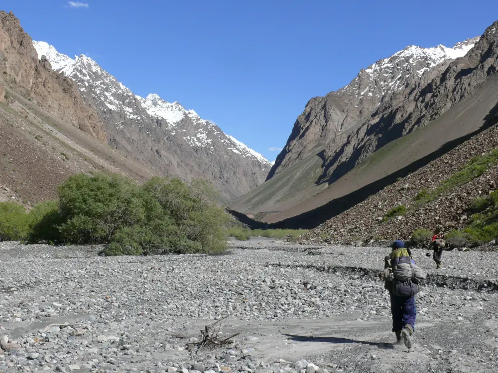 Pamir Highway Tadschikistan - eine der höchsten Straßen der Welt