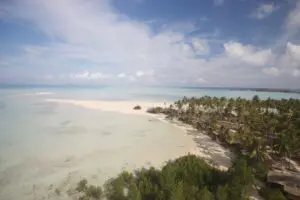 NW1 Virgin Cocoa Blick auf die Insel vom Leuchtturm