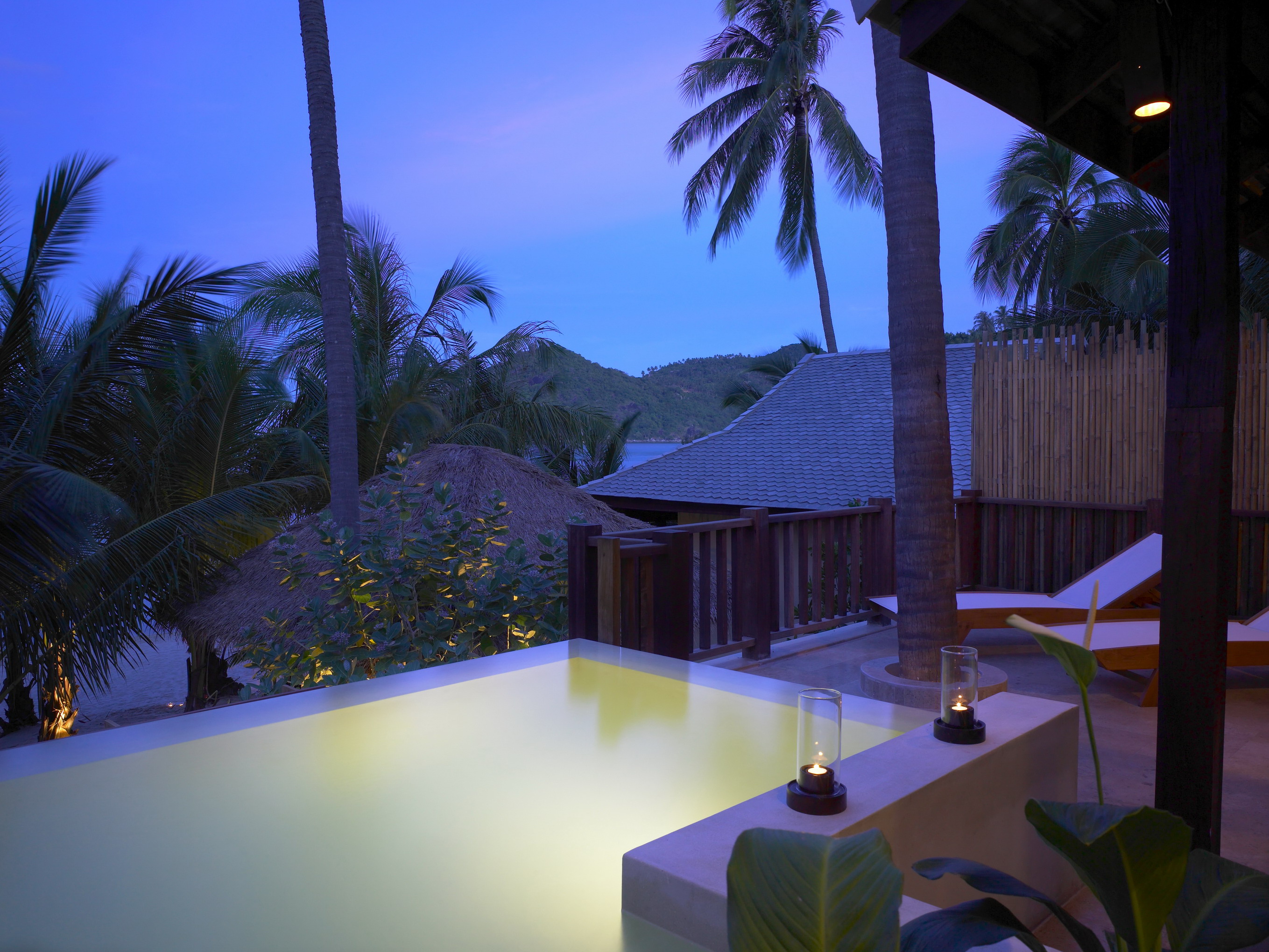 Anantara 3 Pool terrace of an Ocean Pool Suite