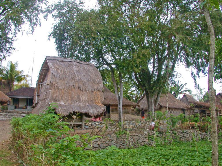 Lombok-Dorfansicht