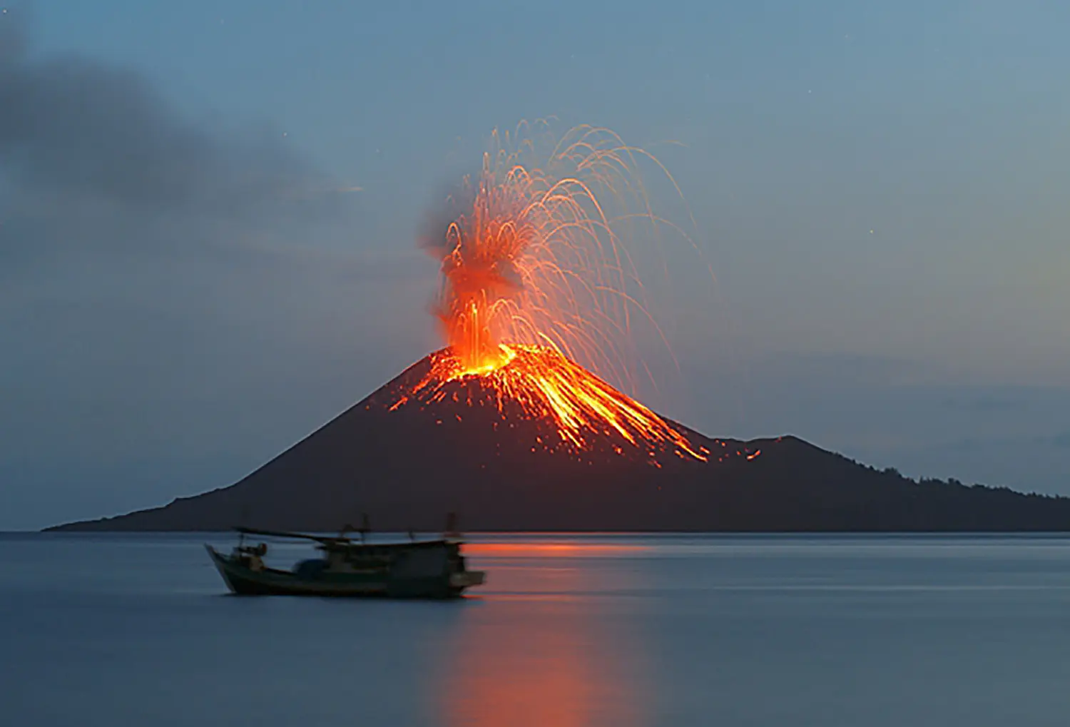 Java-Krakatau-Island