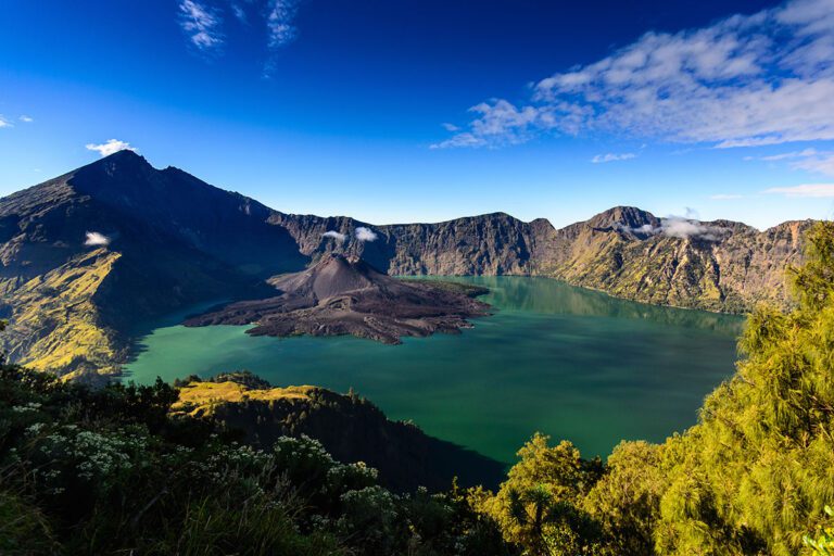 Indonesien-Lombok-Rinjani-Vulkan