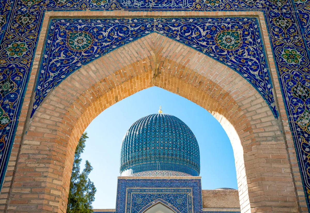Mausuleum-Amir-Temurs-Gur-Emir-Samarkand-Usbekistan