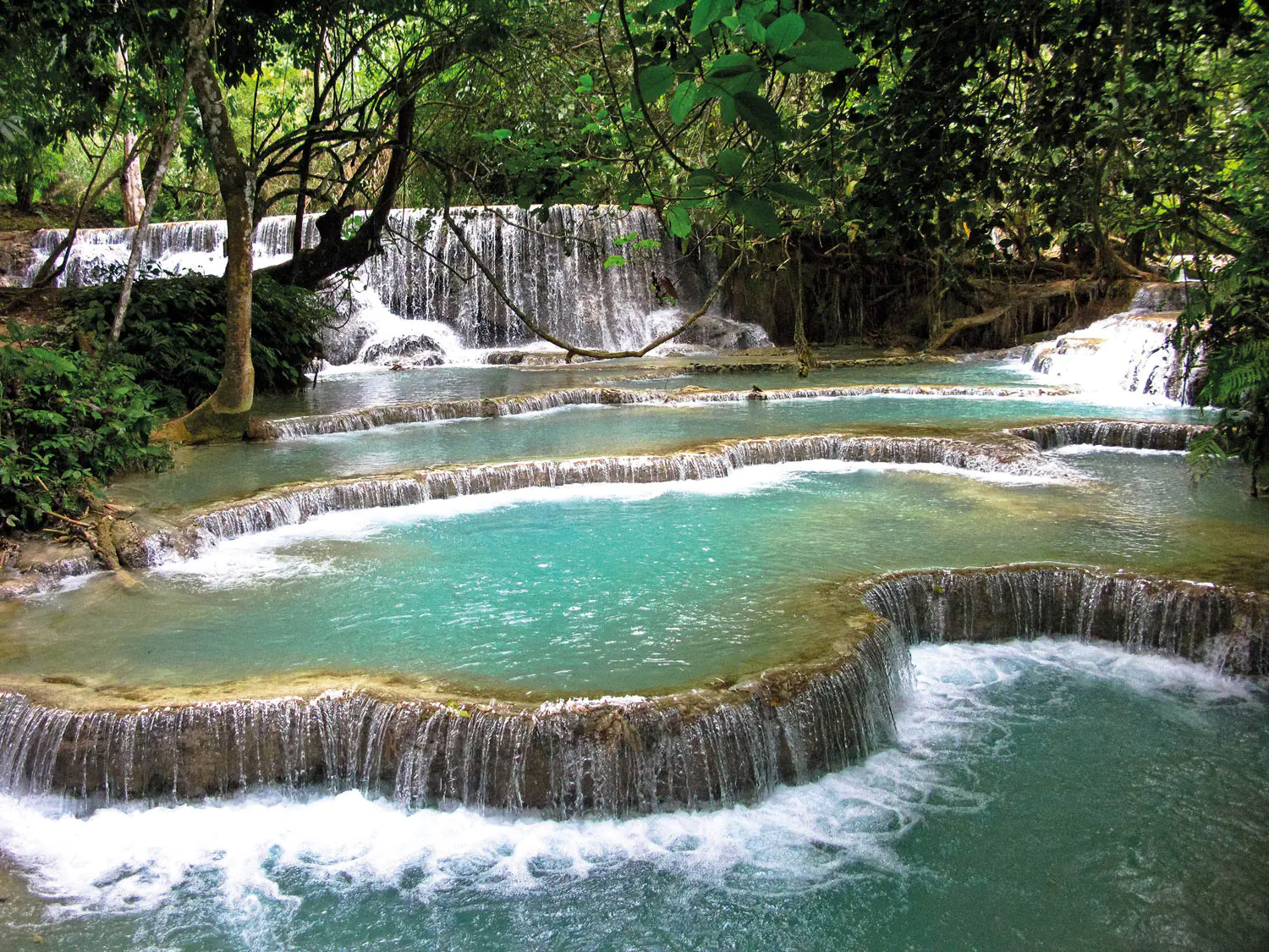 Kuang-Si-Waterfalls