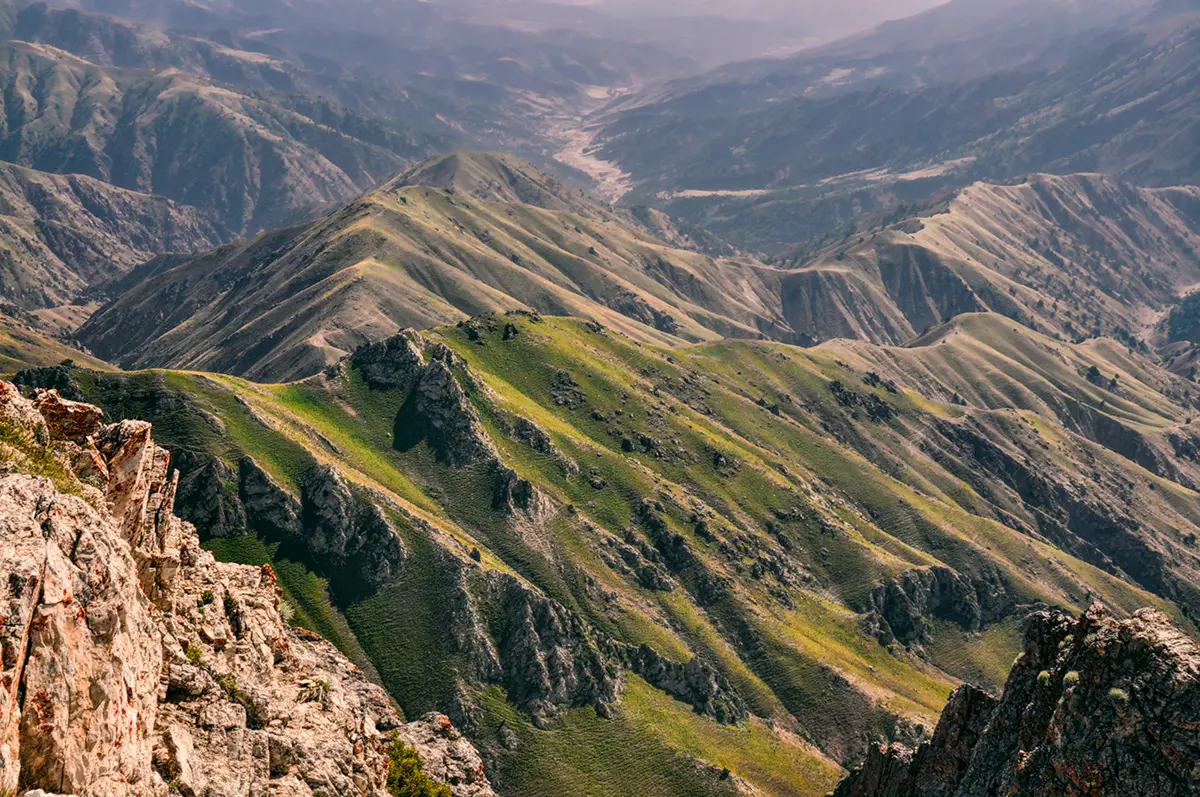 Tian-Shan-Gebirgszug-nahe-Chimagan-Usbekistan