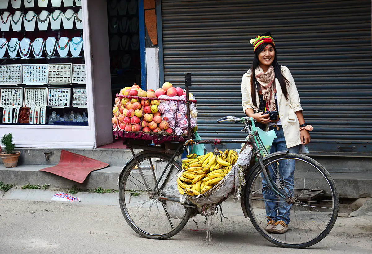 woman-in-Kathmandu