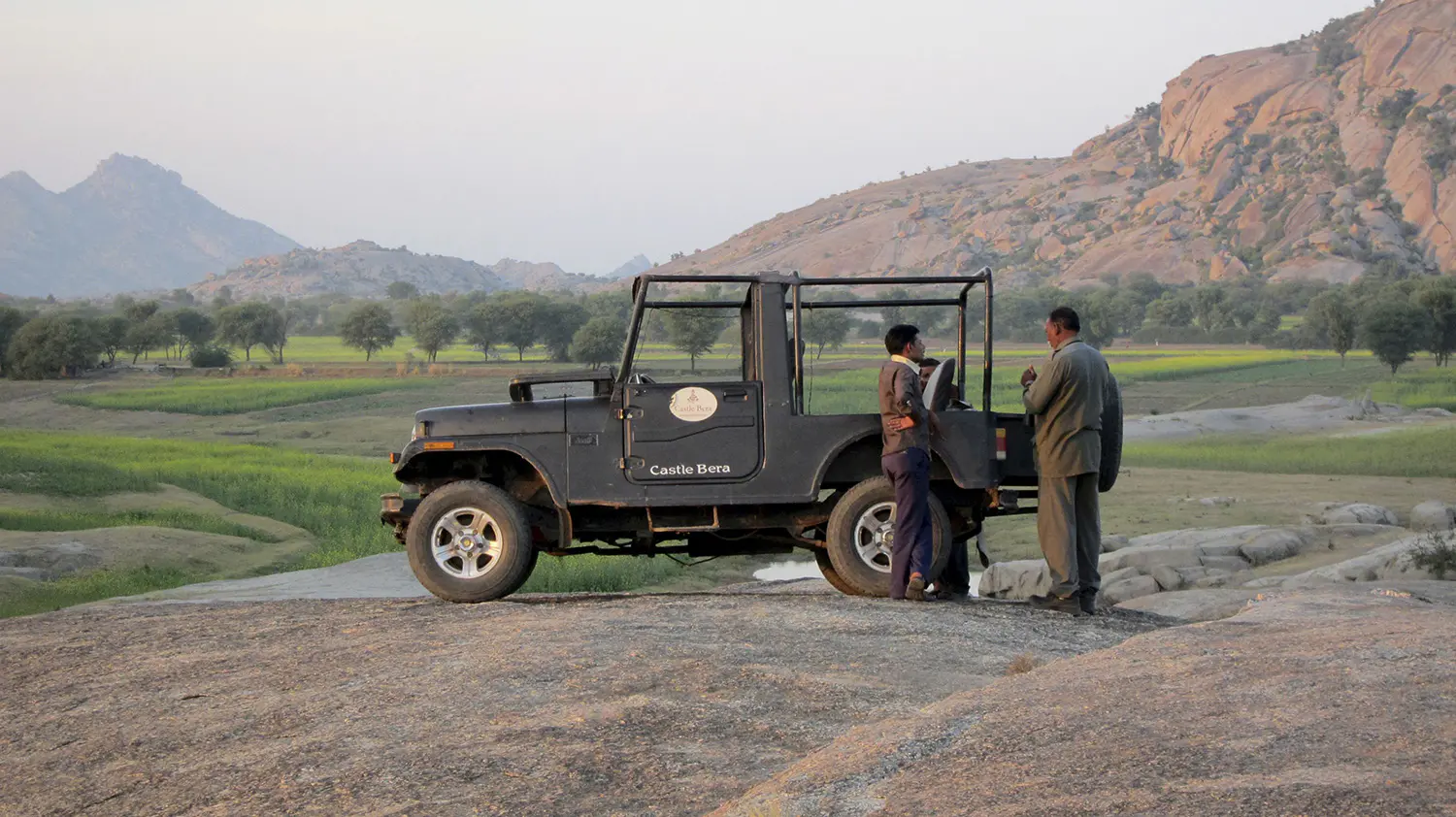 Indien Wildlife Castle-Bera Safari
