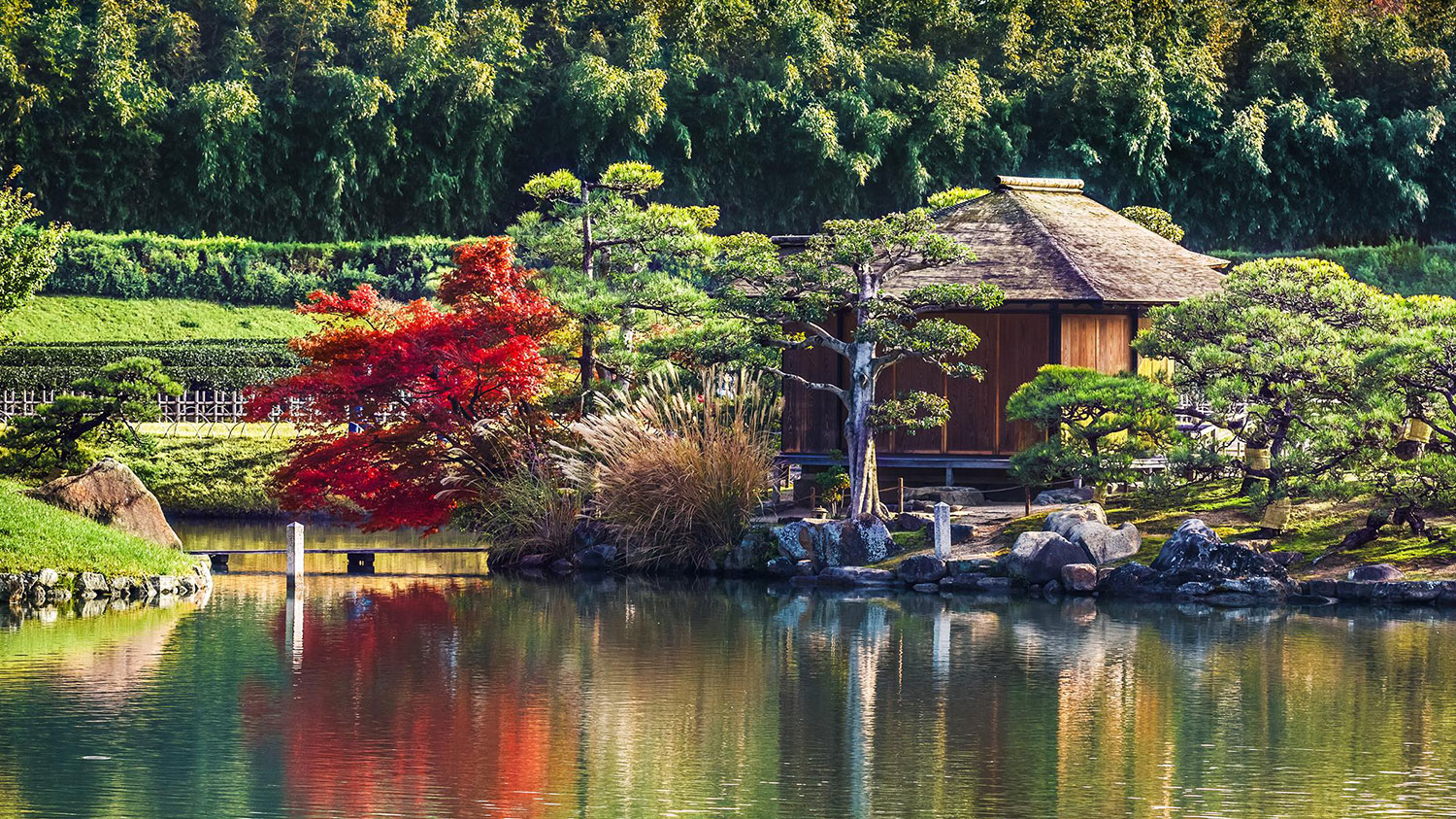 Teehaus-im-Koraku-Garden-in-Okayama