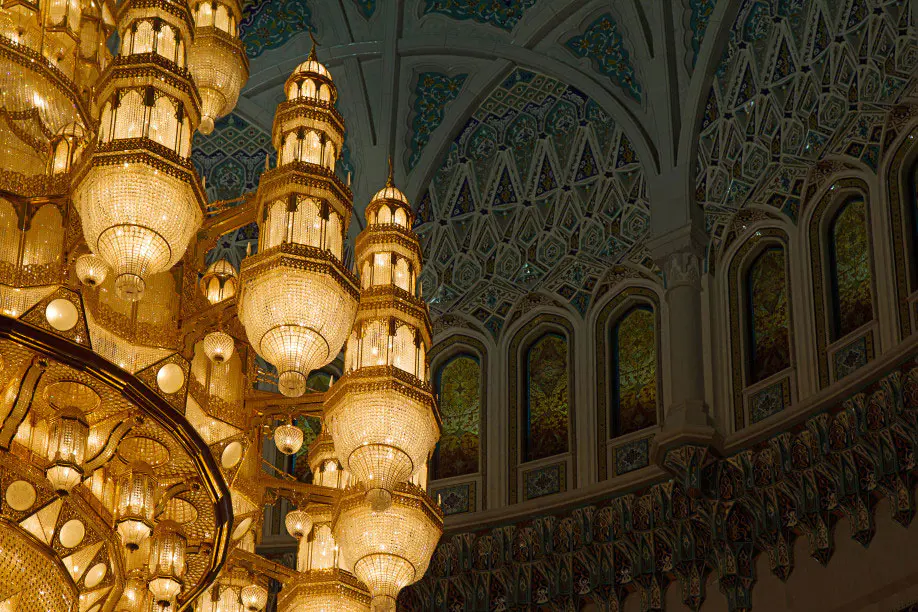 Oman-prunkvolle-Moschee