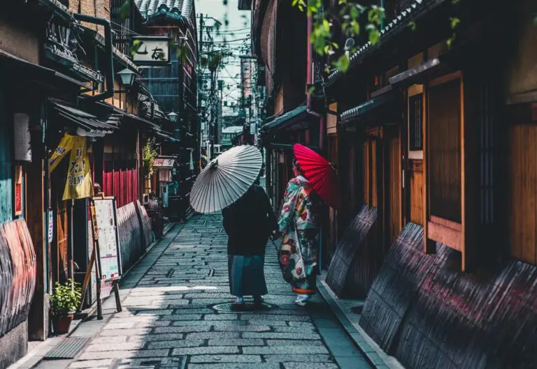 7 Seitenstrasse in Kyoto - Japan - Asien Special Tours