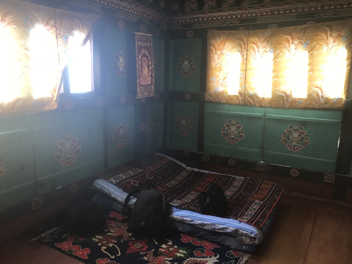 7 Bhutan - kazhi farmhouse - homestay - accommodation - bedroom