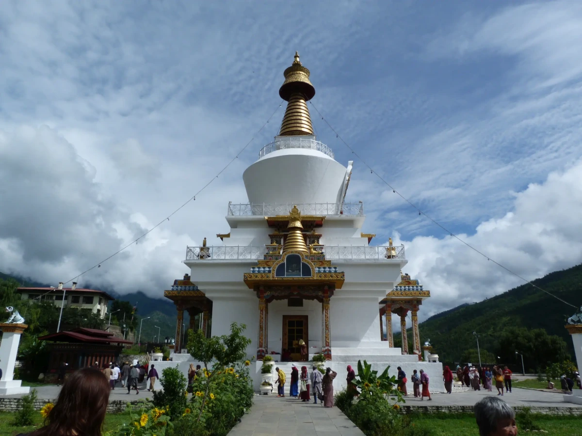 Bhutan Thimphu Memorial Chorten Copyright TischlerReisen