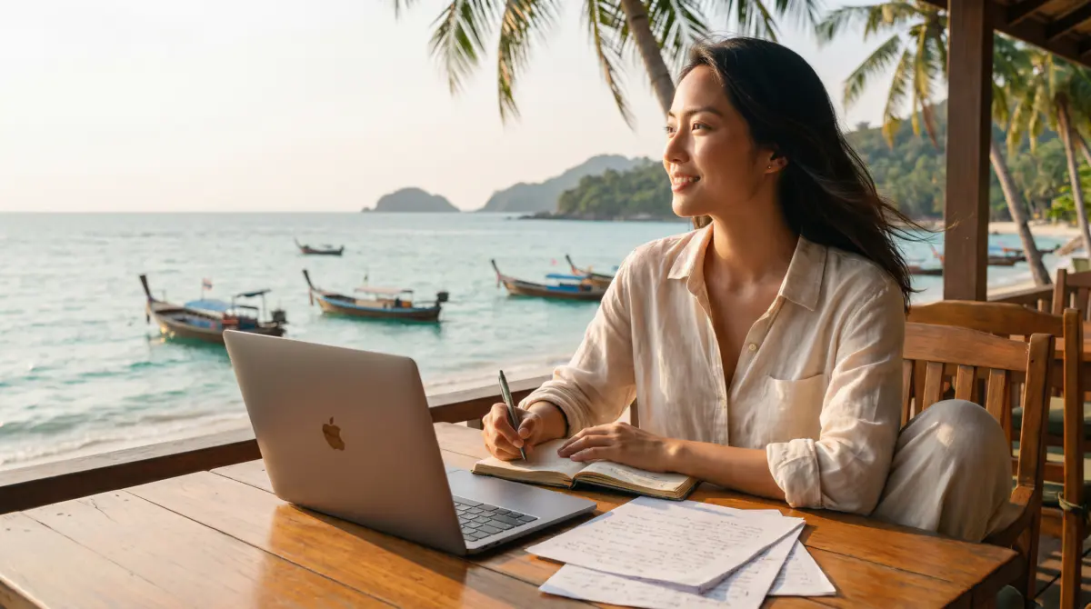 Naya Thailand Reiseexpertin mit Tipps zum Umzug